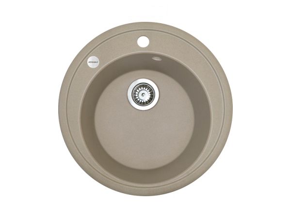 Кухонна мийка Adamant SUN сахара d 510x200 мм, без крила