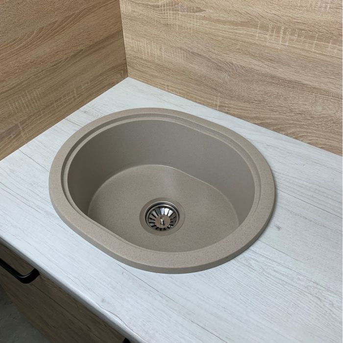 Кухонная мойка Adamant CIRCUM сахара 500x425x180 мм, без крыла