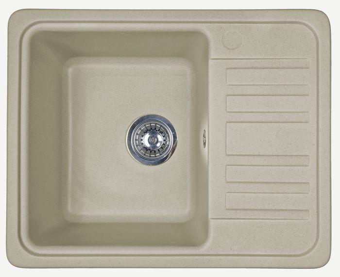 Кухонна мийка Adamant SMALL сахара 570x455x180 мм, з крилом