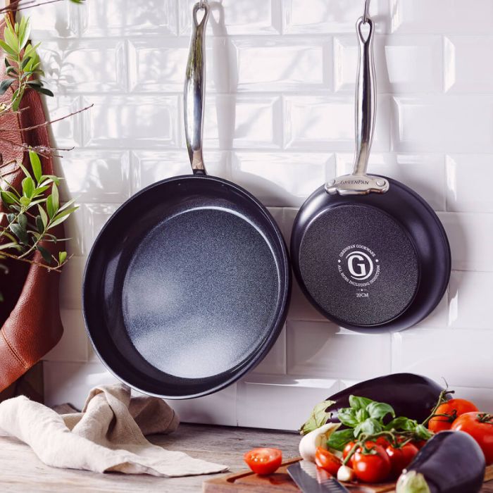 Набір сковорідок GreenPan Barcelona Pro 20+28 см з керамічним покриттям (CC005335-001)