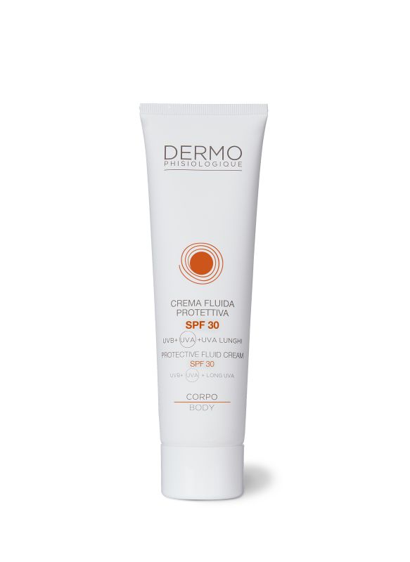 Захисний флюїдний крем з SPF30+ для обличя та тіла MySun - Protective Fluid Cream Dermophisiologique 150 мл