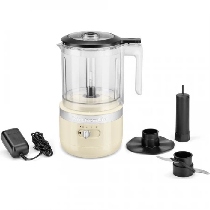 Кухонный миникомбайн KitchenAid 5KFCB519EAC беспроводной кремовый