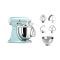 Кухонная машина KitchenAid Artisan 4,8 л 5KSM175PSEIC с откидным блоком цвет ледяной голубой