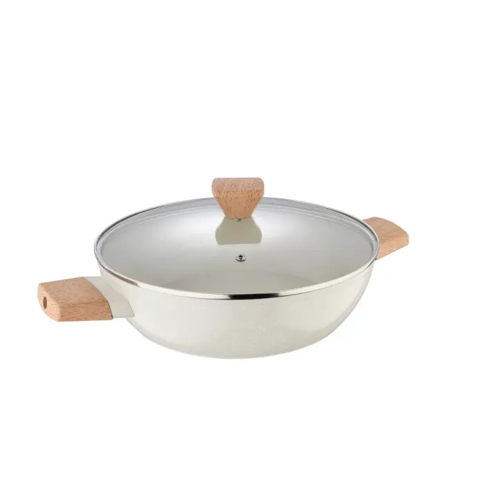 Сотейник з кришкою Bergner Naturally 28 см (BG-34747-CR)