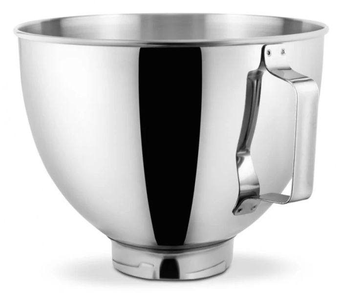 Чаша KitchenAid 4,3 л 5K45SBWH з нержавіючої сталі з ручкою до моделей 4,3 л / 4,8 л