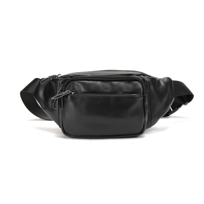 Сумка на пояс з телячої шкіри Tiding Bag t0186A