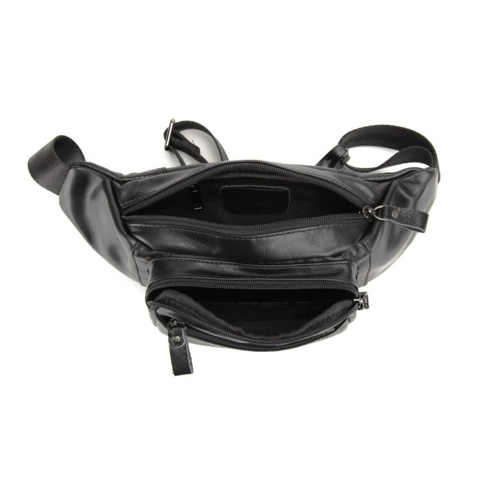 Сумка на пояс з телячої шкіри Tiding Bag t0186A