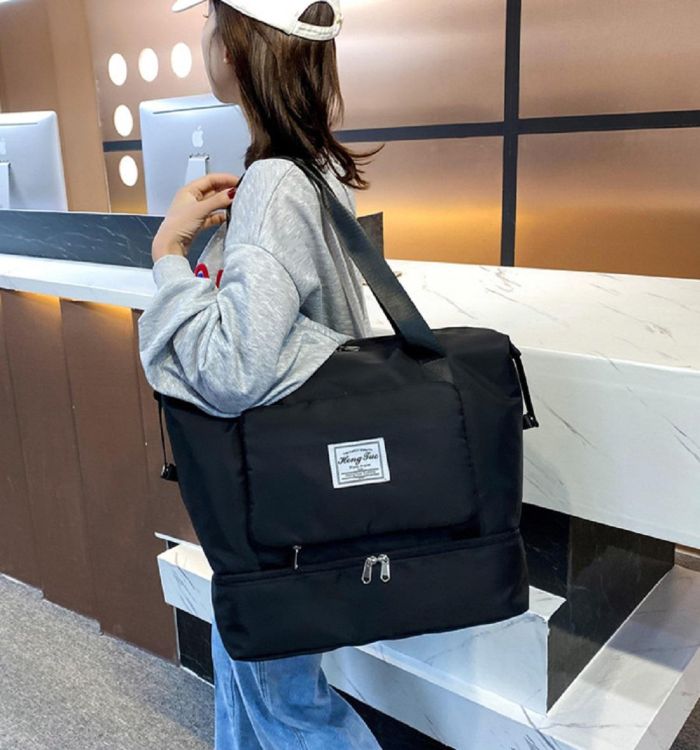 Жіноча тексильна сумка Confident TB1-T-2112A чорна