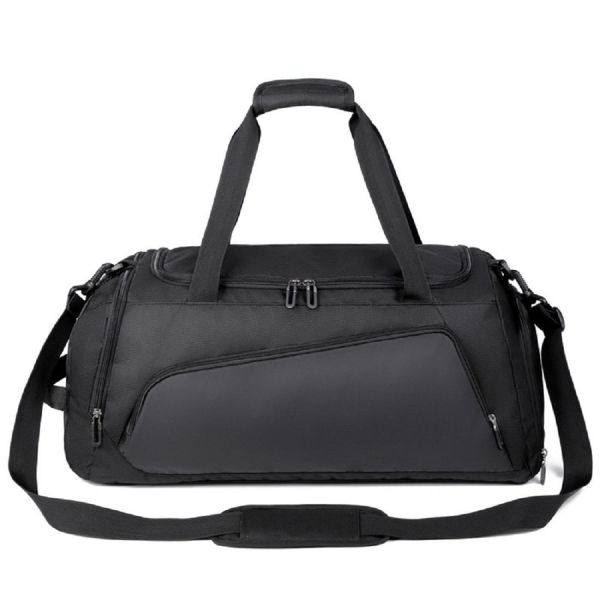 Дорожня сумка чорна текстильна Confident TB8-T17A