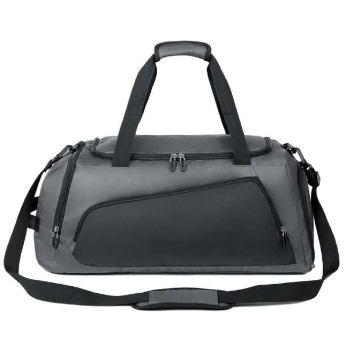 Дорожня сумка сіра текстильна Confident TB8-T17G сіра