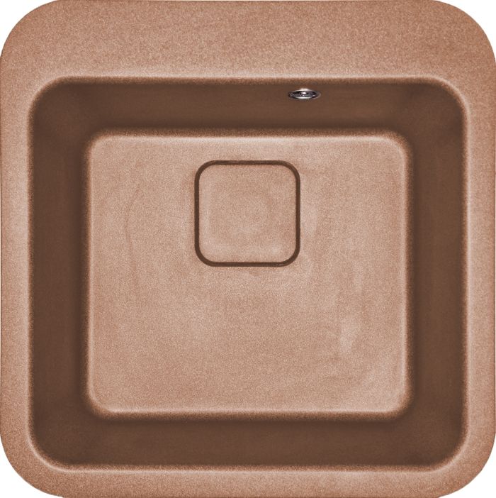 Кухонна мийка Adamant EXIST terra-cotta 500x500x190 мм, без крила