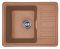 Кухонная мойка Adamant SMALL terra-cotta 570x455x180 мм, с крылом