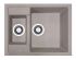 Кухонна мийка Adamant DUPLEX terra 610x495x200 мм, з додатковою чашею