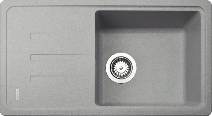 Кухонна мийка Adamant SLIM LONG terra 780x435x200 мм, з крилом