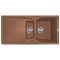 Кухонна мийка Adamant NEW LINE PLUS terra-cotta 975x495x235 мм, з крилом