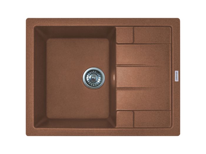 Кухонна мийка Adamant ANILA terra-cotta 645x495x200 мм, з крилом