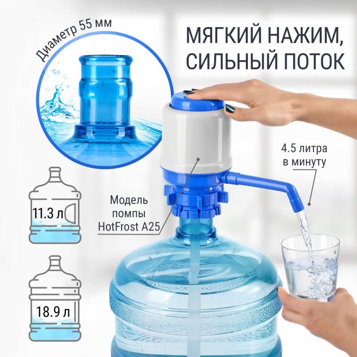 Насос механический HotFrost A25 (короб)
