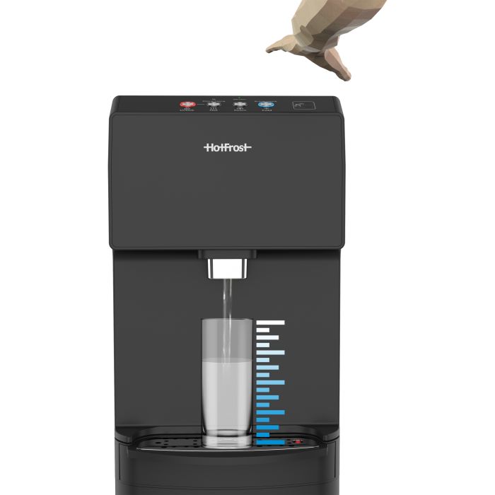 Підлоговий кулер HotFrost 450AMI Black з компресорним охолодженням