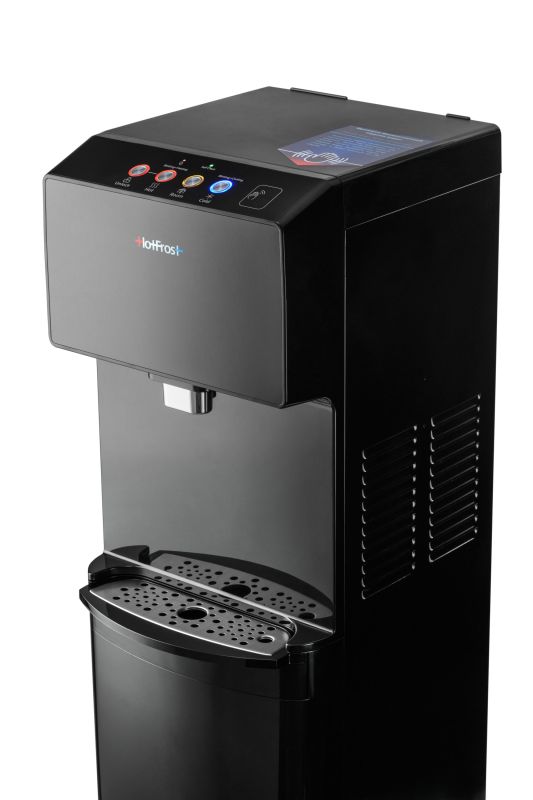 Підлоговий кулер HotFrost 450AMI Black з компресорним охолодженням
