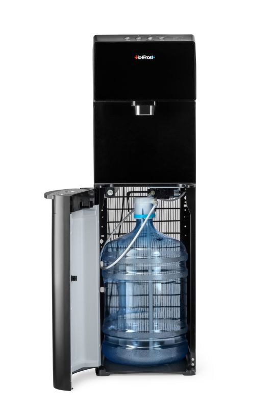 Підлоговий кулер HotFrost 450AMI Black з компресорним охолодженням
