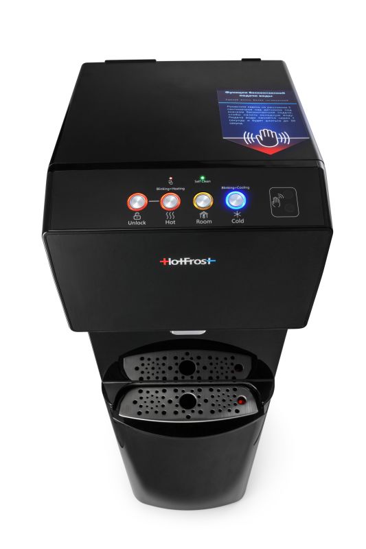 Підлоговий кулер HotFrost 450AMI Black з компресорним охолодженням