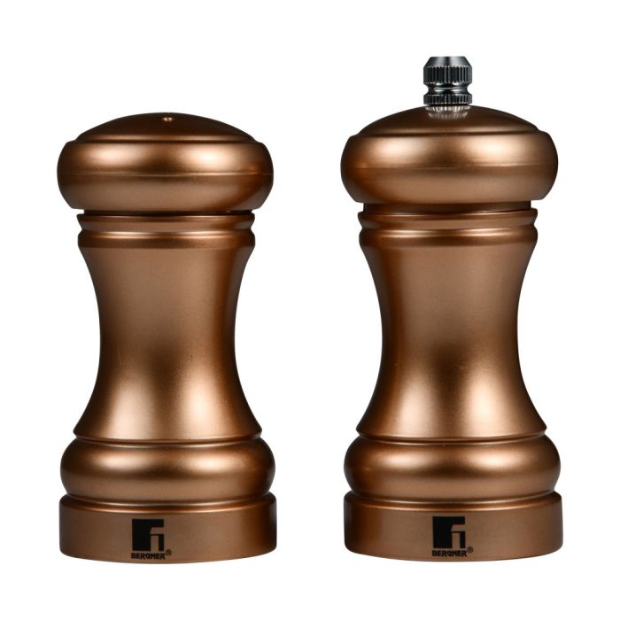 Набір млинів для солі та перцю Bergner Copper 2 шт (BG-48521-CP)