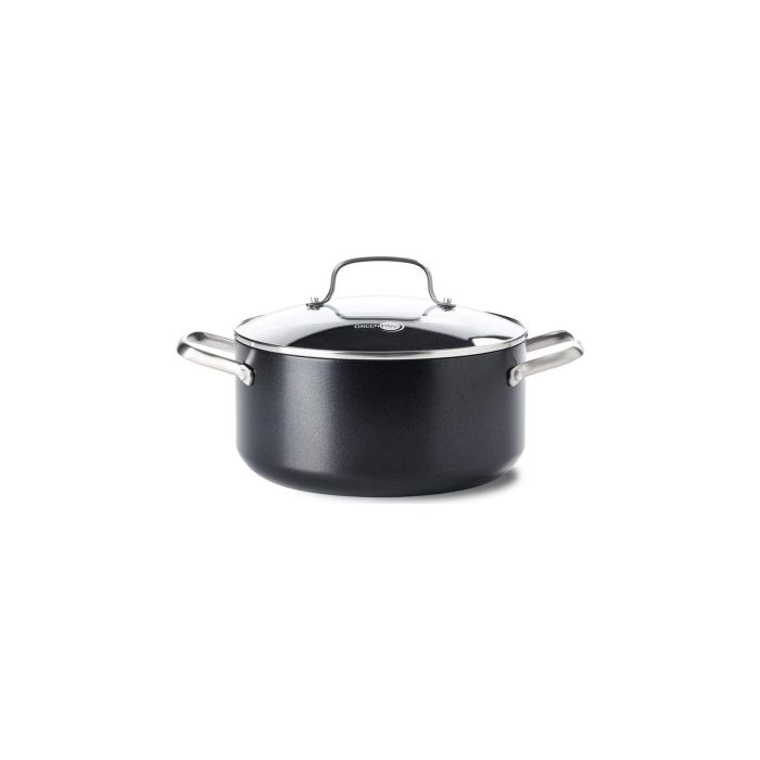Каструля з кришкою GreenPan Copenhagen 24 см 4,9 л з керамічним покриттям (CC003346-001)