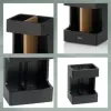 Стакан для зубних щіток KELA Cube, чорний, 8.5х6.5х11.5 см (23688)