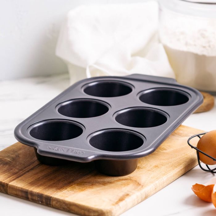 Форма для випічки кексів GreenPan 32х20х4,3 см на 6 шт з керамічним покриттям (CC007765-001)