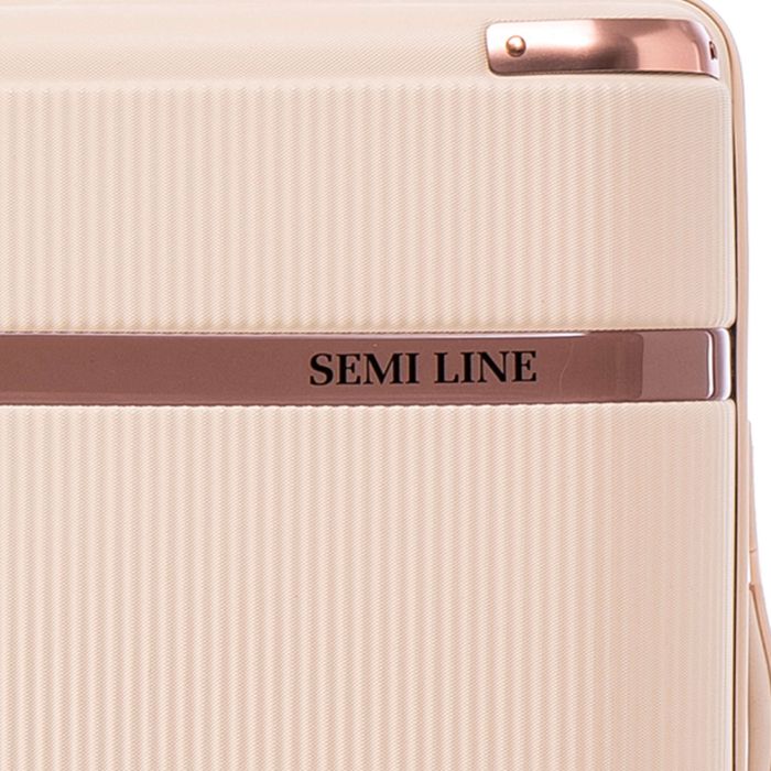 Валіза Semi Line 24" (M) Ecru (T5669-3)