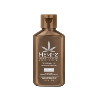 Молочко для тіла з ніацинамідом "Ваніль Люкс" Vanilla Lux Herbal Body Moisturizer Hempz 66 мл (8166-02)