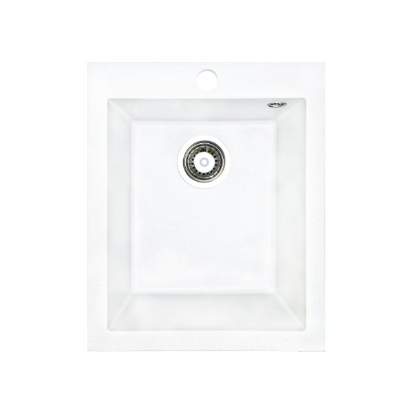 Кухонная мойка Adamant BOARD белая 410x495x190 мм, без крыла