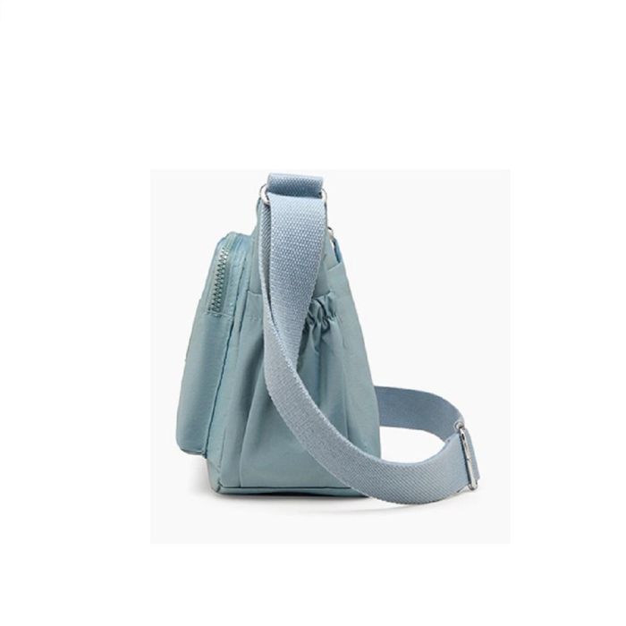Кросбоди текстильное Confident WT1-3751BL синее