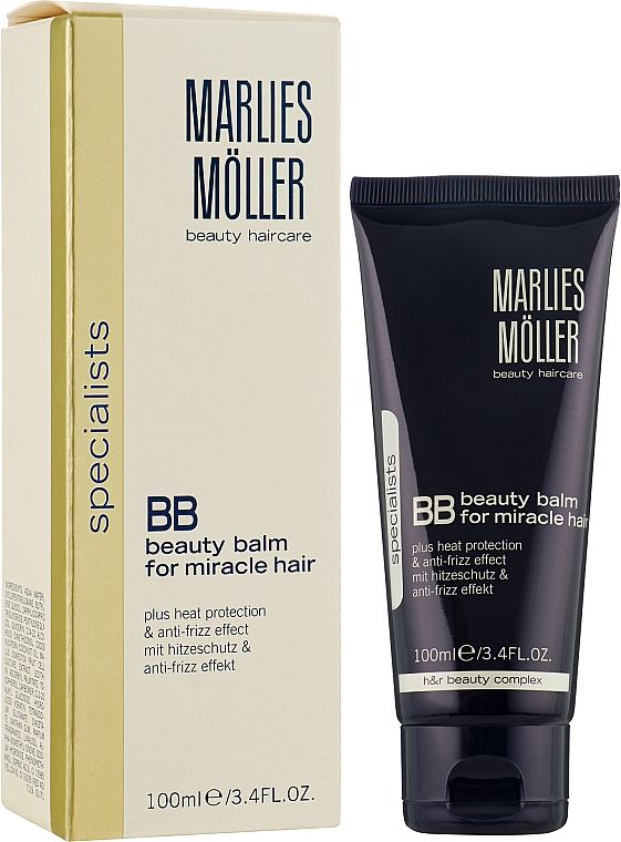 Бальзам для неслухняного волосся BB Beauty Balm for Miracle Hair Marlies Moller 100 ml
