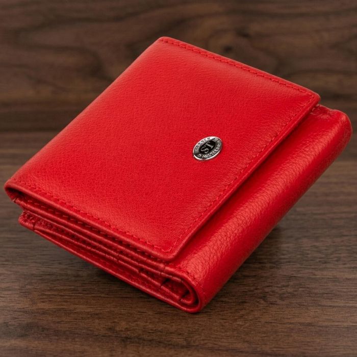 Компактний жіночий гаманець ST Leather 19259 червоний