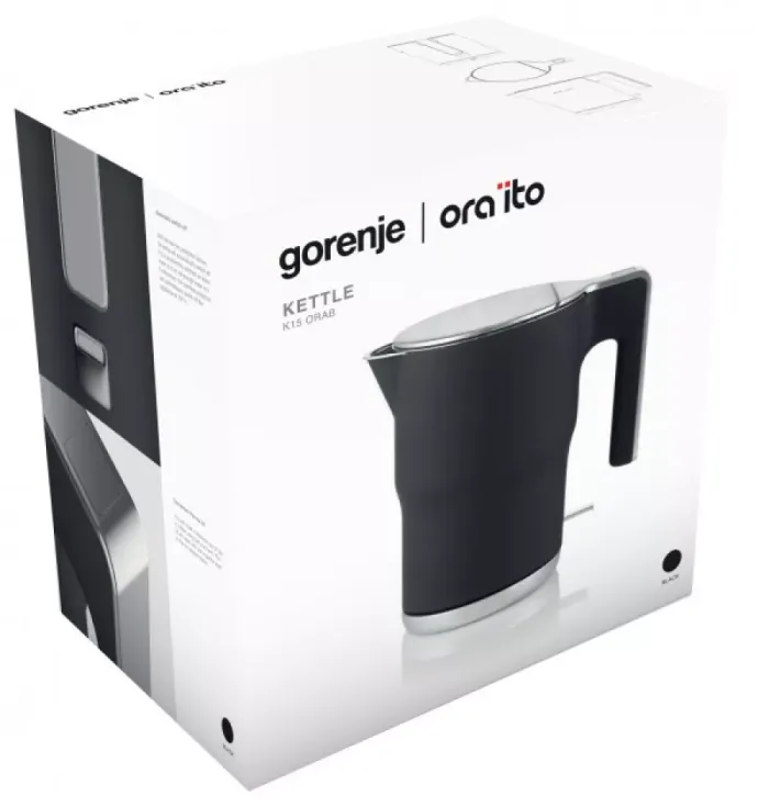 Електрочайник GORENJE K 15 ORAB
