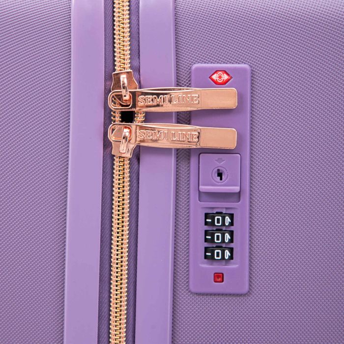 Чемодан Semi Line 20" (S) Purple (T5914-1)