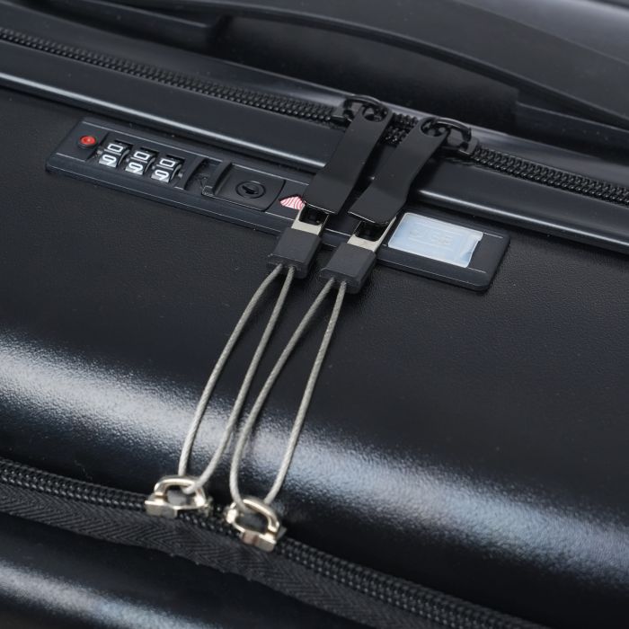 Валіза Semi Line 24" (M) Black (T5964-3)