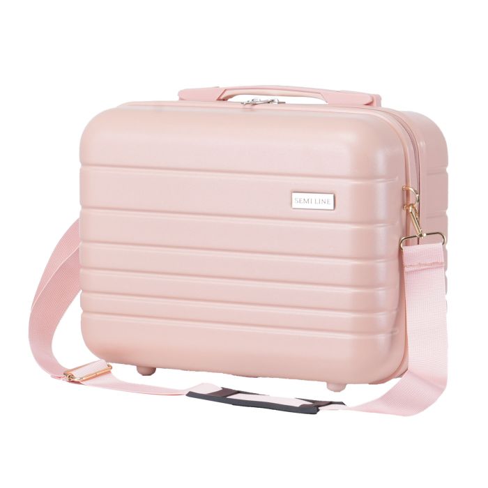 Бьюті-кейс Semi Line 15L Beige (T5965-1)