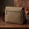 Текстильна сумка для ноутбука через плече 20187 Vintage оливковий
